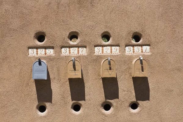 Mailboxes in Santa Fe — Stock Photo, Image