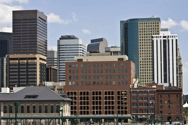 Arranha-céus em Denver — Fotografia de Stock