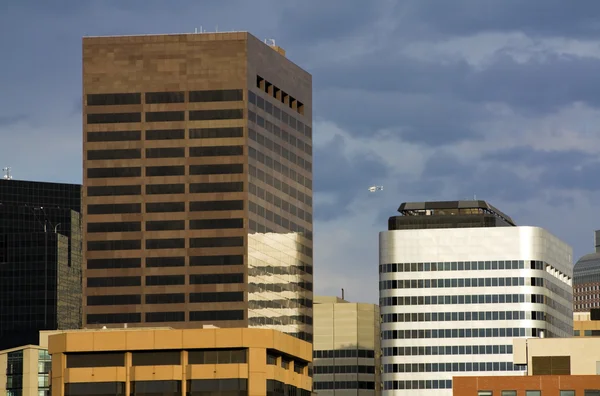 Vysoké budovy v Denveru — Stock fotografie