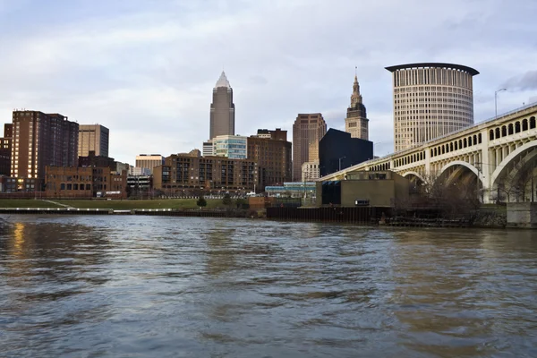Cleveland'ın manzarası — Stok fotoğraf