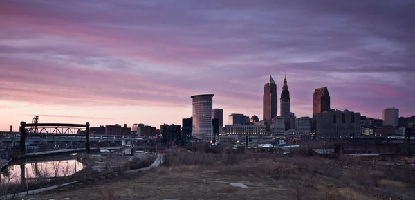 Downtown Cleveland — Stok fotoğraf