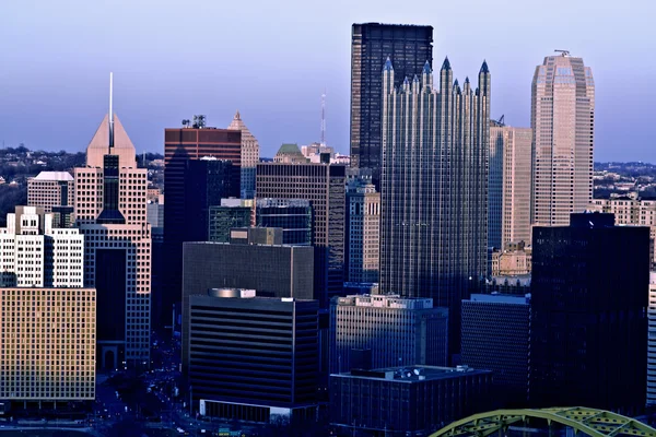 Panorama di Pittsburgh, Pennsylvania — Foto Stock