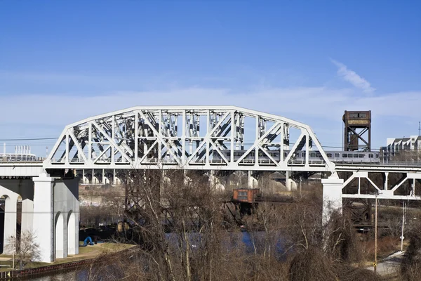 Мост в Кливленде — стоковое фото