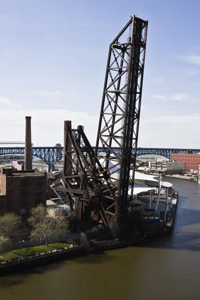 Pontes em Cleveland — Fotografia de Stock