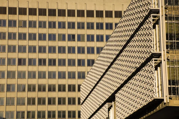 Textures on buildings in downtown Memphis — Stock Photo, Image