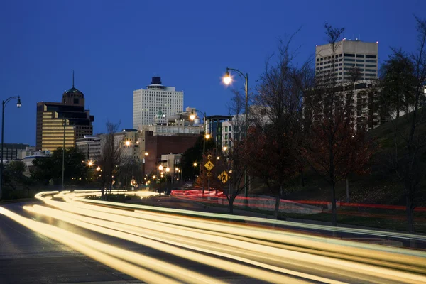 Traffic in downtown Memphis — Stock Photo, Image