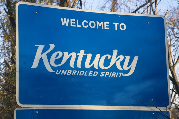 Bem-vindo ao Kentucky — Fotografia de Stock