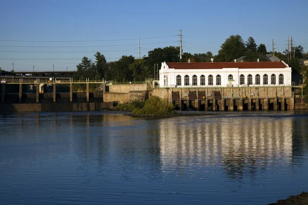 Barragem em Wisconsin Dells — Fotografia de Stock
