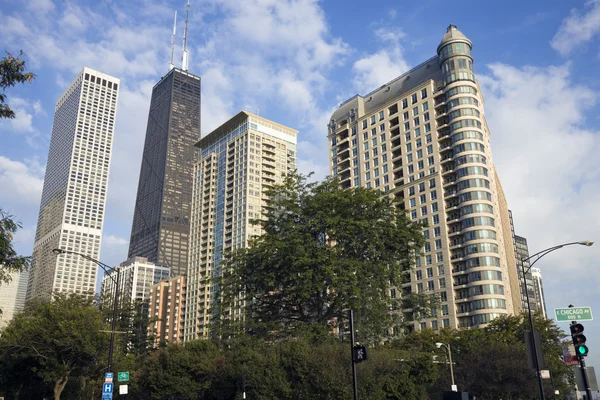 Голд-Кост в Чикаго — стокове фото