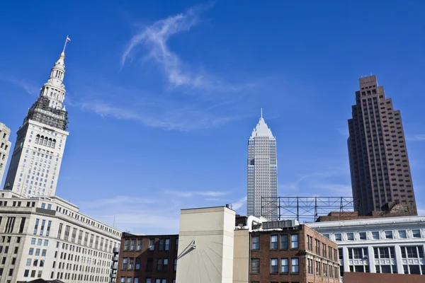 Architektur der Innenstadt von Cleveland — Stockfoto