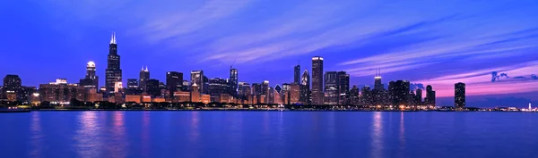 XXL - ünlü chicago panorama — Stok fotoğraf