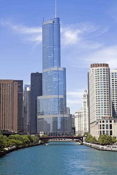 Lakóházak, chicago-ban — Stock Fotó