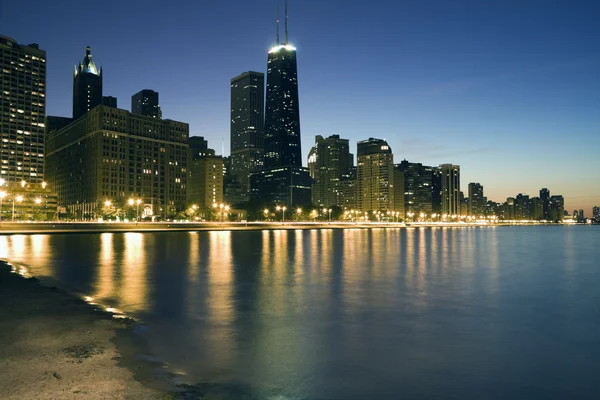 Синій Чикаго — стокове фото