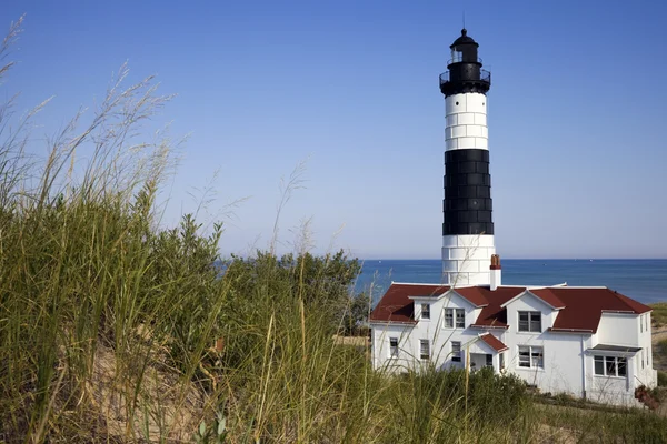 Big Sable Point Lighthouse in Michigan. — Stock Photo, Image