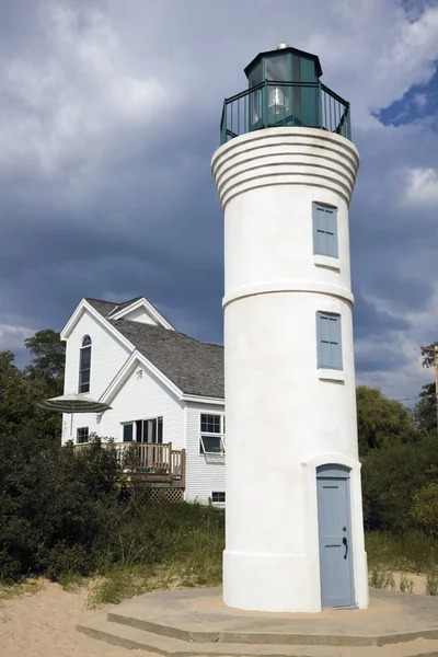 Lighthouse in Empire — Stock Photo, Image