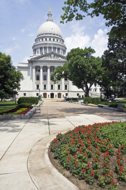 Madison, Wisconsin - State Capitol clipart