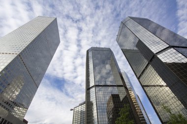 Skyscrapers in Denver clipart