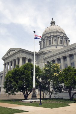 Jefferson City, Missouri - State Capitol clipart