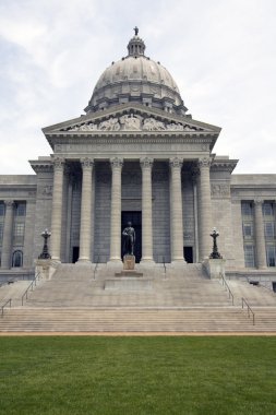 Jefferson City, Missouri - State Capitol clipart
