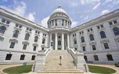 Madison, Wisconsin - State Capitol clipart