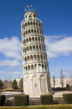 Leaning Tower in Niles clipart
