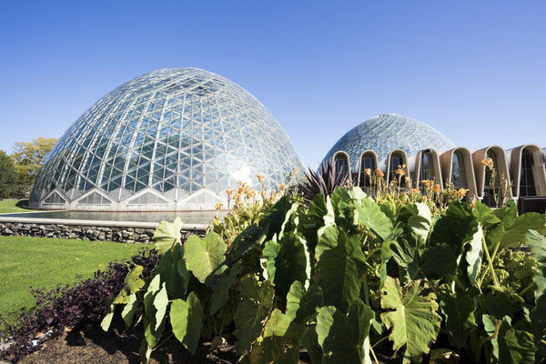 Domes of a Botanic Garden