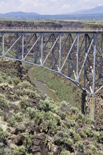 Rio-Grande-Schlucht-Brücke — Stockfoto