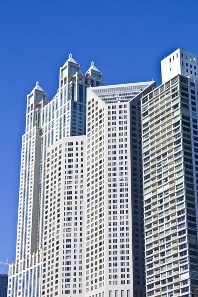 Appartement gebouwen in chicago — Stockfoto