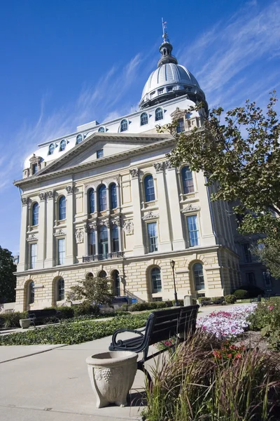 Springfield, Illinois - State Capitol — Stock Photo, Image