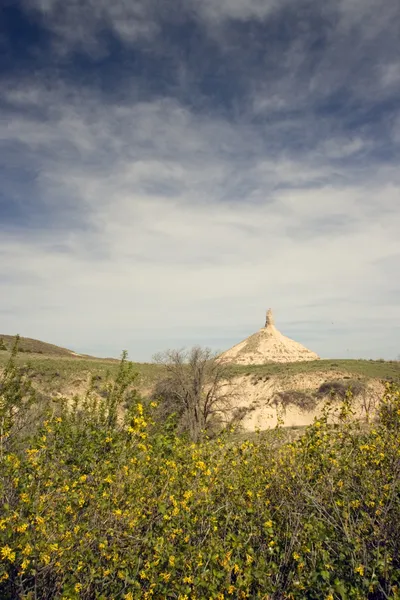 Skála komín, nebraska — Stock fotografie