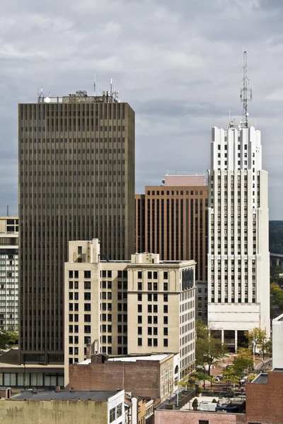 Akron, ohio - centrum — Stockfoto