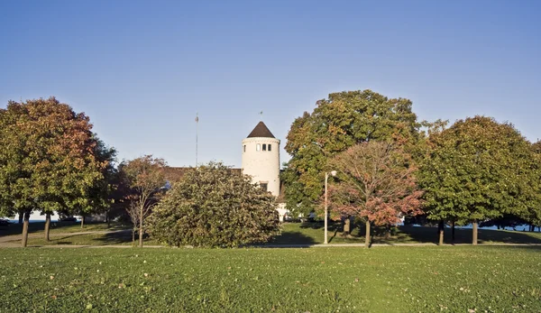 Castle in one of the parks in Chicago — Stock Photo, Image