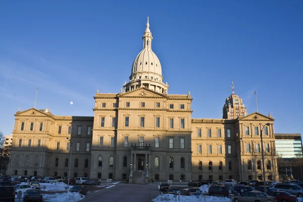 A Michigan állambeli Lansing - állam Capitol — Stock Fotó