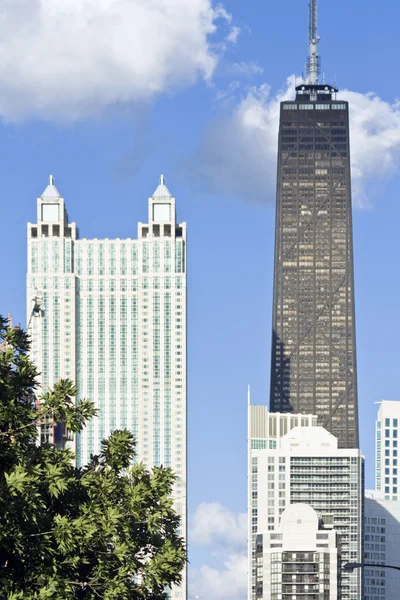Hancock gebouw gezien vanaf de westkant — Stockfoto