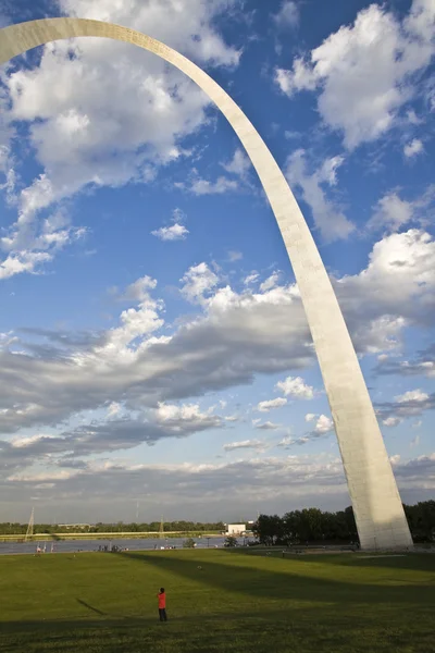Arco de entrada en St. Louis — Foto de Stock