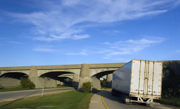 Вантажівка в штаті Юта — стокове фото