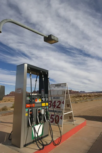 Remote Gas Station in Utah — Stock Photo, Image