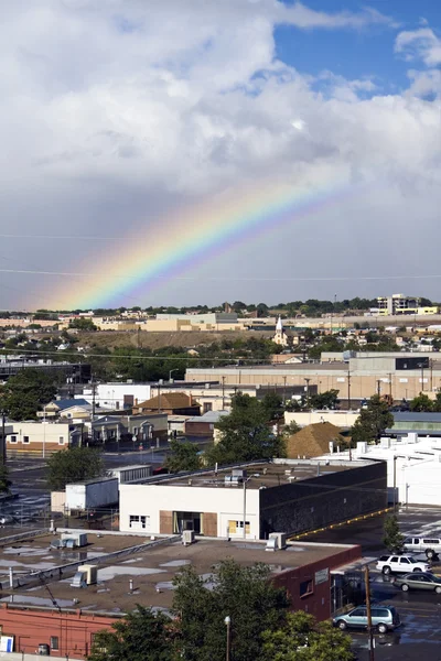 Rainbow in Albuquerque — Stock Photo, Image