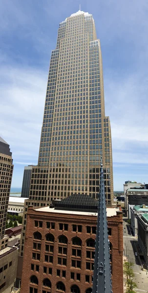 Hoogste in cleveland - verticale panorama — Stockfoto