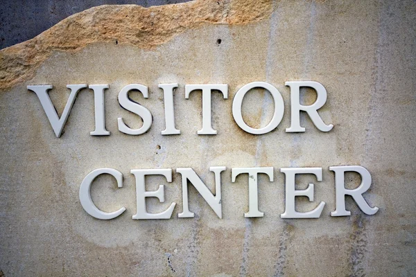 Visitor center — Zdjęcie stockowe