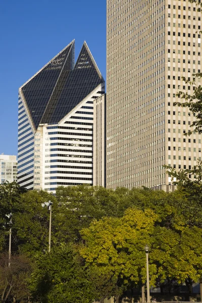 Verbazingwekkende chicago gebouwen — Stockfoto