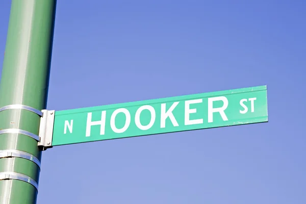 Hooker gatan — Stockfoto