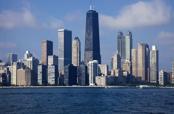 Downtown Chicago visto do lago — Fotografia de Stock