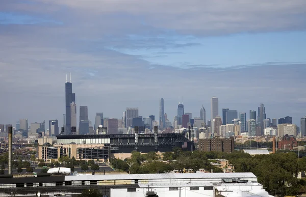 Σικάγο δει από την νότια πλευρά — Φωτογραφία Αρχείου
