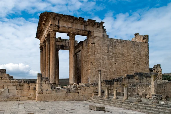 Stock image Temple in Dougga