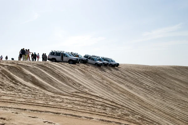 Safari en jeep au Sahara — Photo