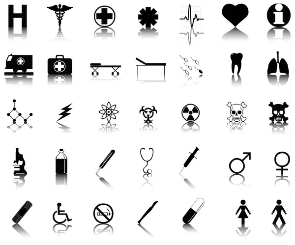 stock vector Medical Icons