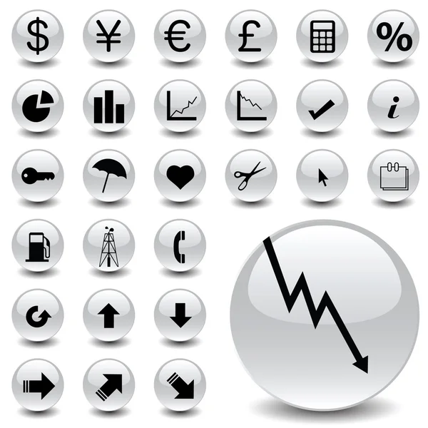 stock vector Finance Icons