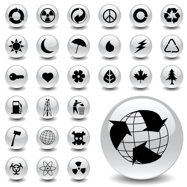 stock vector Environmental Icons