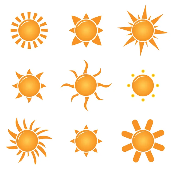 Suns — Stock vektor